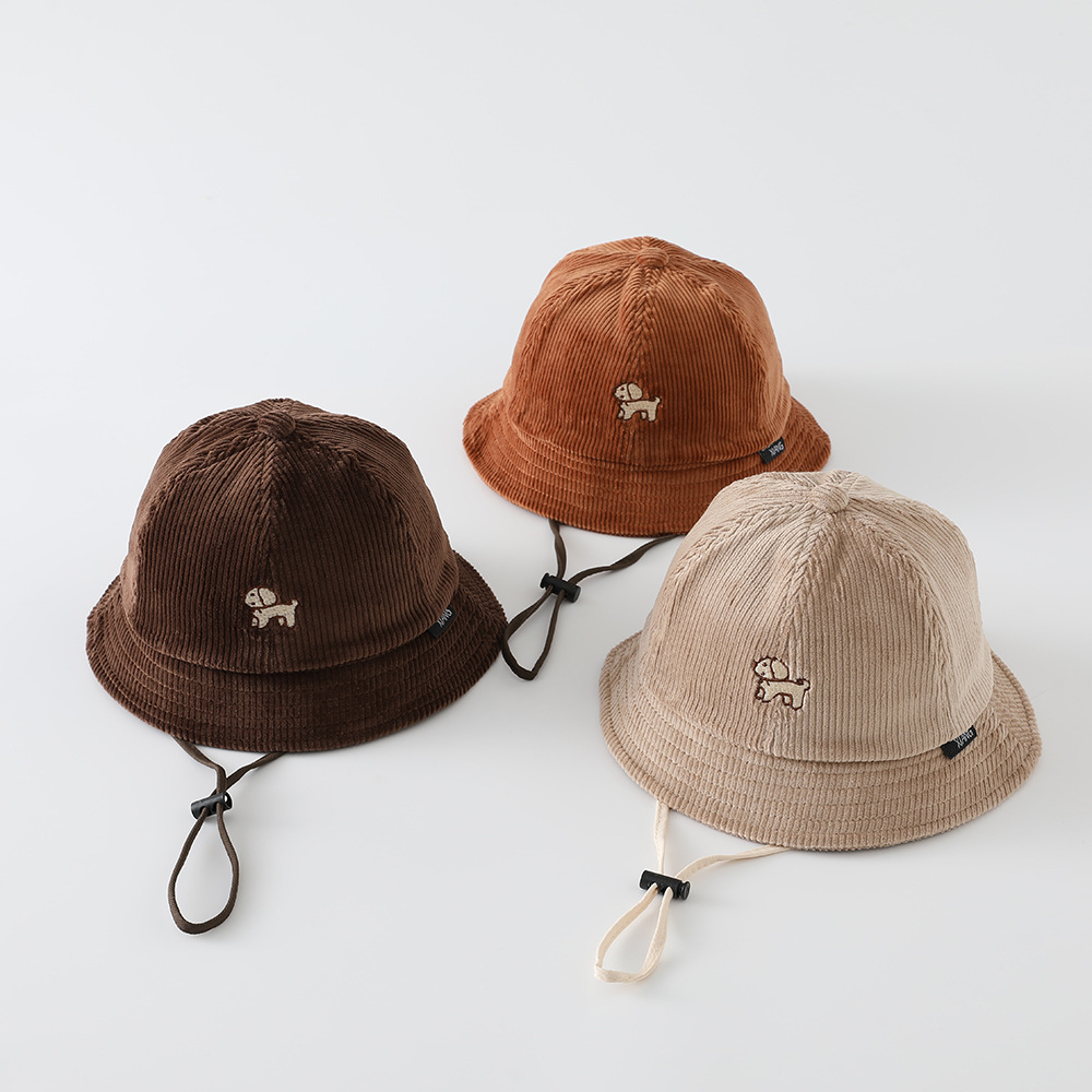 Kids Corduroy Outdoor Leisure  - Bucket Hat Cotton ulasan dan harga