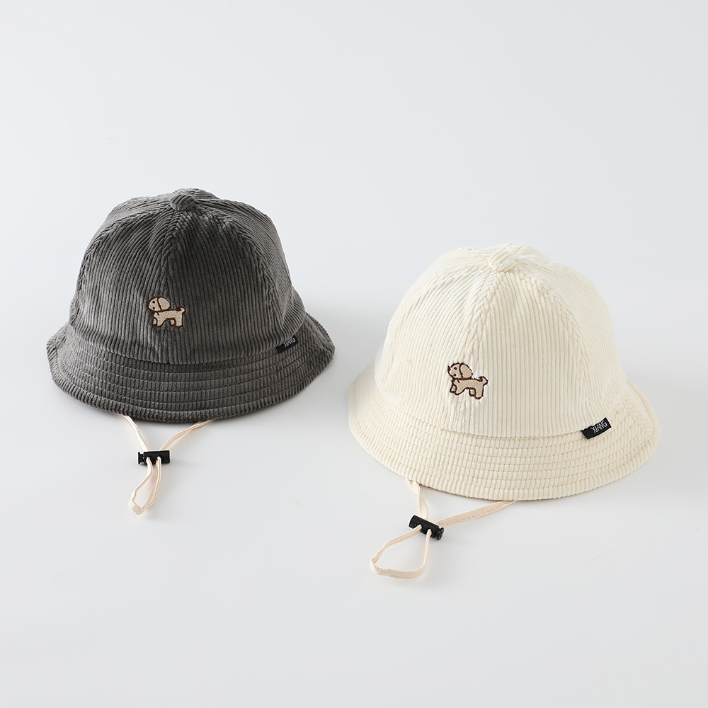Kids Corduroy Outdoor Leisure  - Bucket Hat Cotton ulasan dan harga