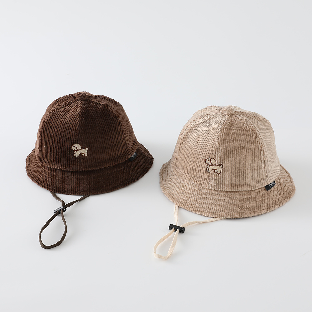 Kids Corduroy Outdoor Leisure  - Bucket Hat Cotton ulasan dan harga