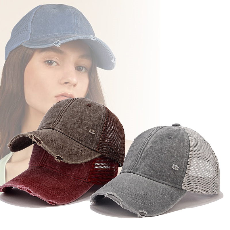 Fashion Trucker Caps Solid Col - Trucker Cap Mesh ulasan dan harga