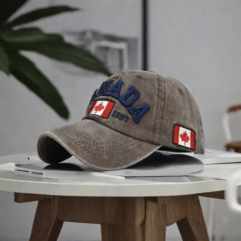 Canada Baseball Cap Maple Leaf - Dad Hat Cotton ulasan dan harga