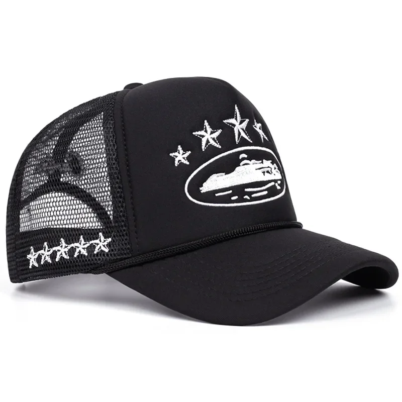Fashion New Unisex Print Baseb - Trucker Cap Mesh ulasan dan harga