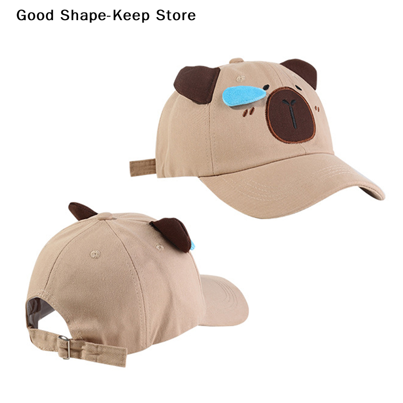 Capybara Embroidery Couple Bas - Golf Cap Dad ulasan dan harga