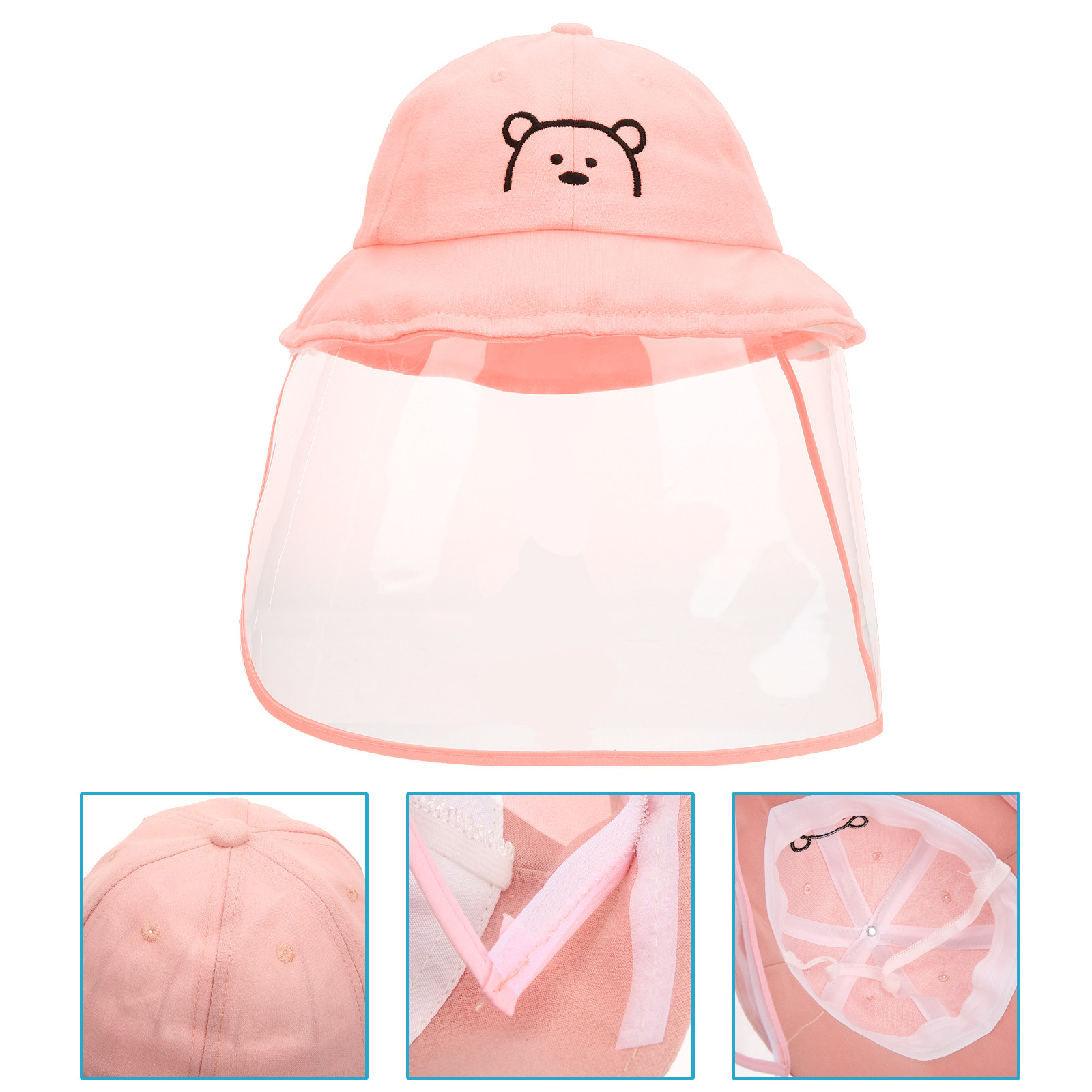 Pink Kids Bucket Hat for Girls - Sun Hat Wide Brim ulasan dan harga